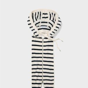Veronica Beard Striped Hoodie Dickey insert
